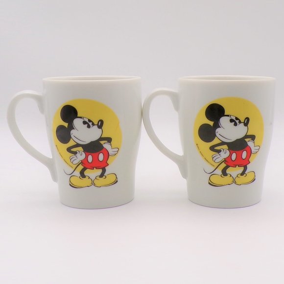 2 Vintage Mickey Mouse Mug - Picture 3 of 12